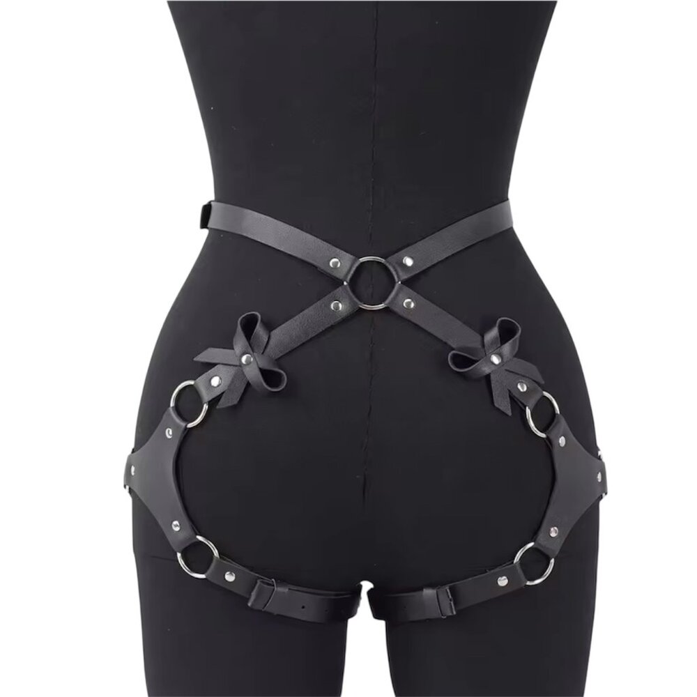 Women Fashion Belt Female Street Style Leg Harness Belt